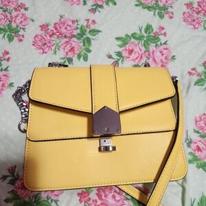 Elegant Yellow Crossbody Bag